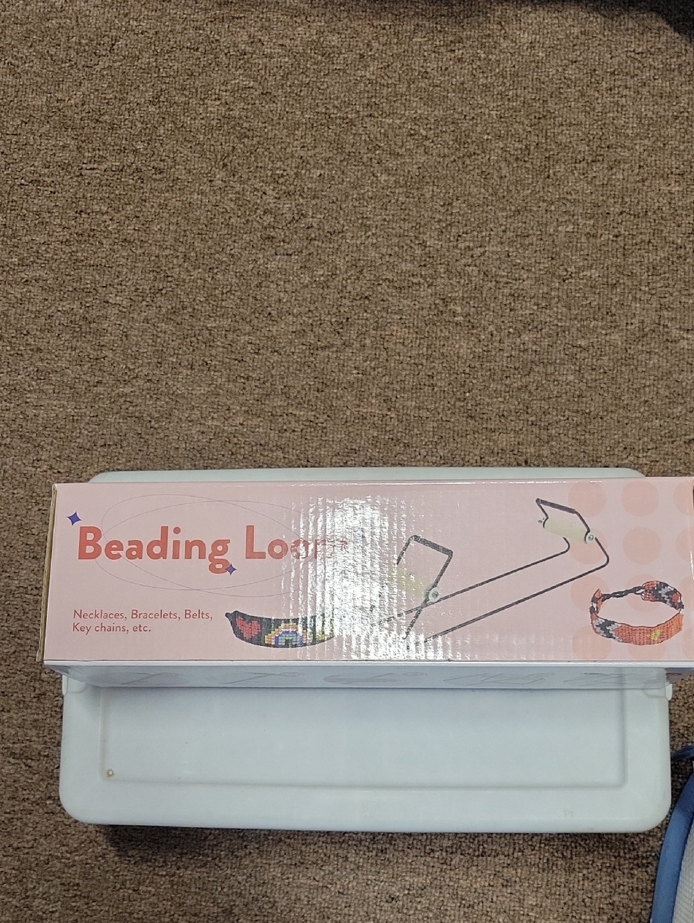 Beading Loom Boxed Kit - Pink Packaging